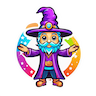 Wacky Wizard Wares brand wizard